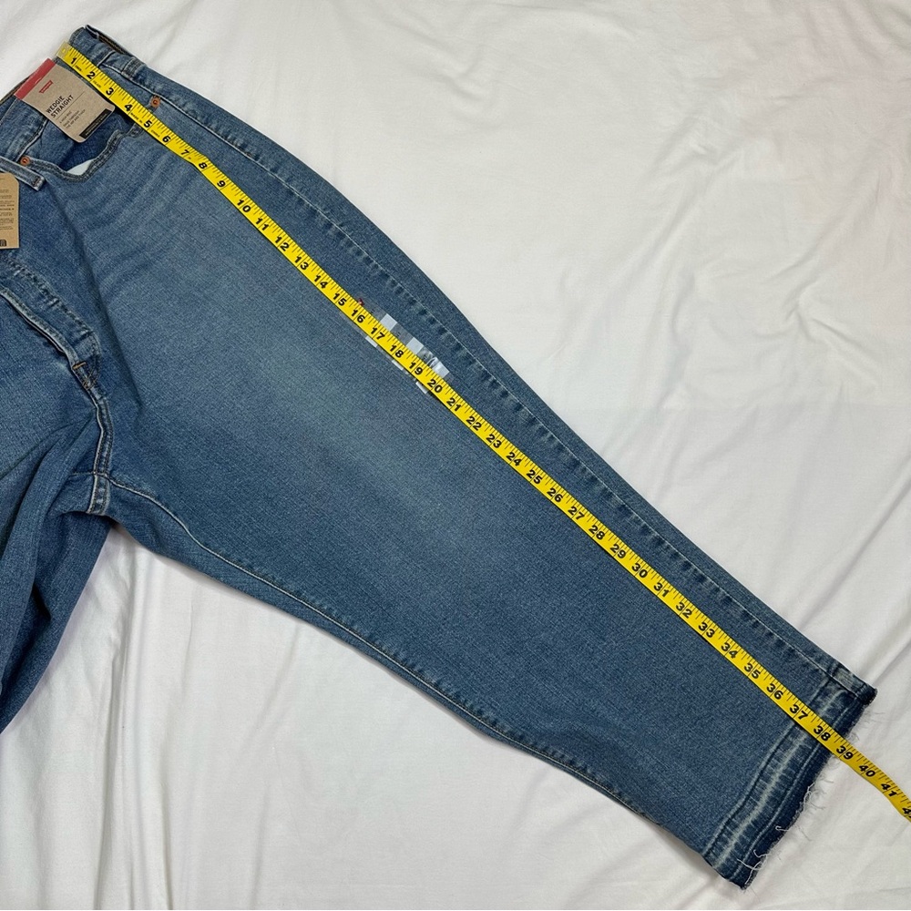 NWT Levi's Women's Wedgie Straight High Rise Ankle Jeans Size 22W - Picture 11 of 11